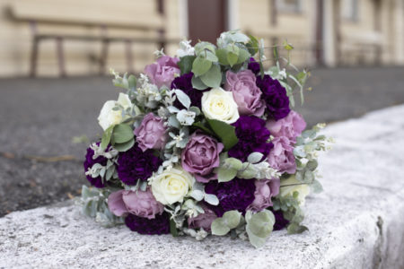 White and Purple Bouquet