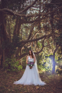 White and Purple Bouquet
