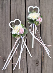 Flower Girl Artificial Flower Wand
